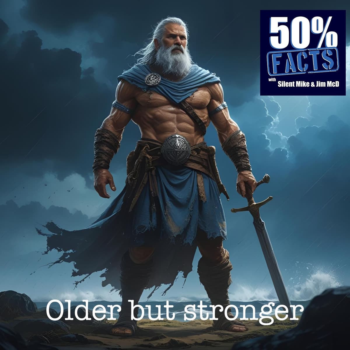 Getting older but getting stronger | Guest: Ralph Caggiano - 50% Facts with Silent Mike & Jim McD cover