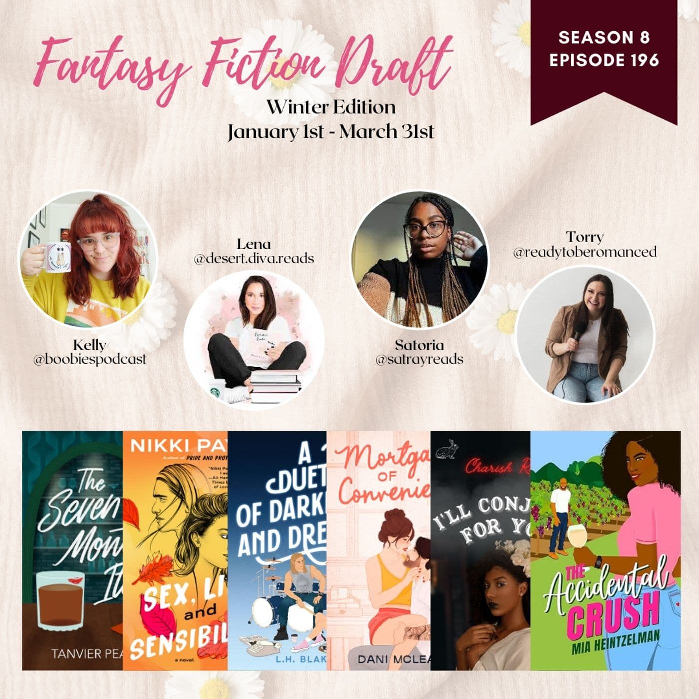 Fantasy Fiction Draft: Winter Edition - Boobies & Noobies: A Romance Review Podcast cover