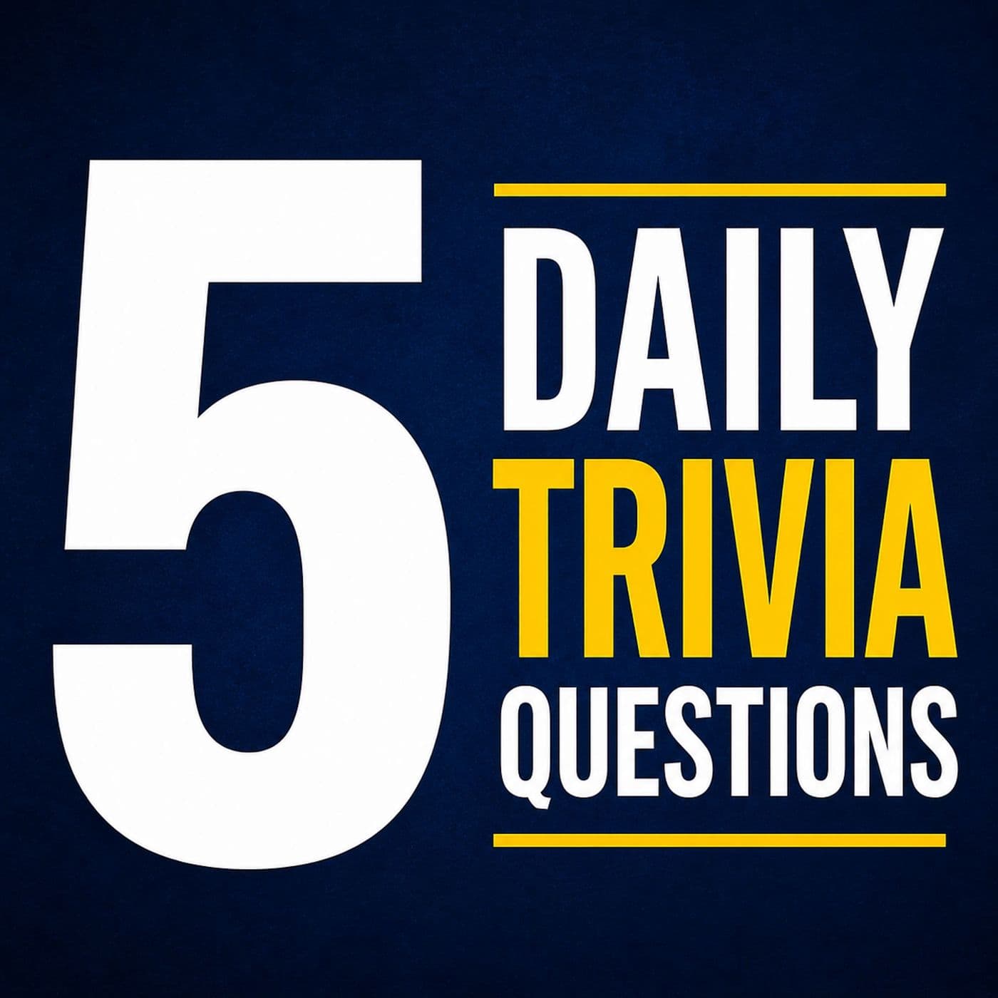 Pod Save America Trivia — 5 Daily Trivia Questions – Can You Get All Five? cover