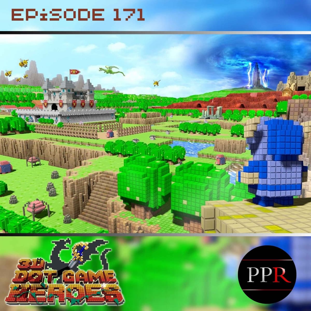 A Link to the Past (Several, Actually) | 3D Dot Game Heroes Analysis (Ep. 171) - Pixel Project Radio: A Video Game Podcast cover