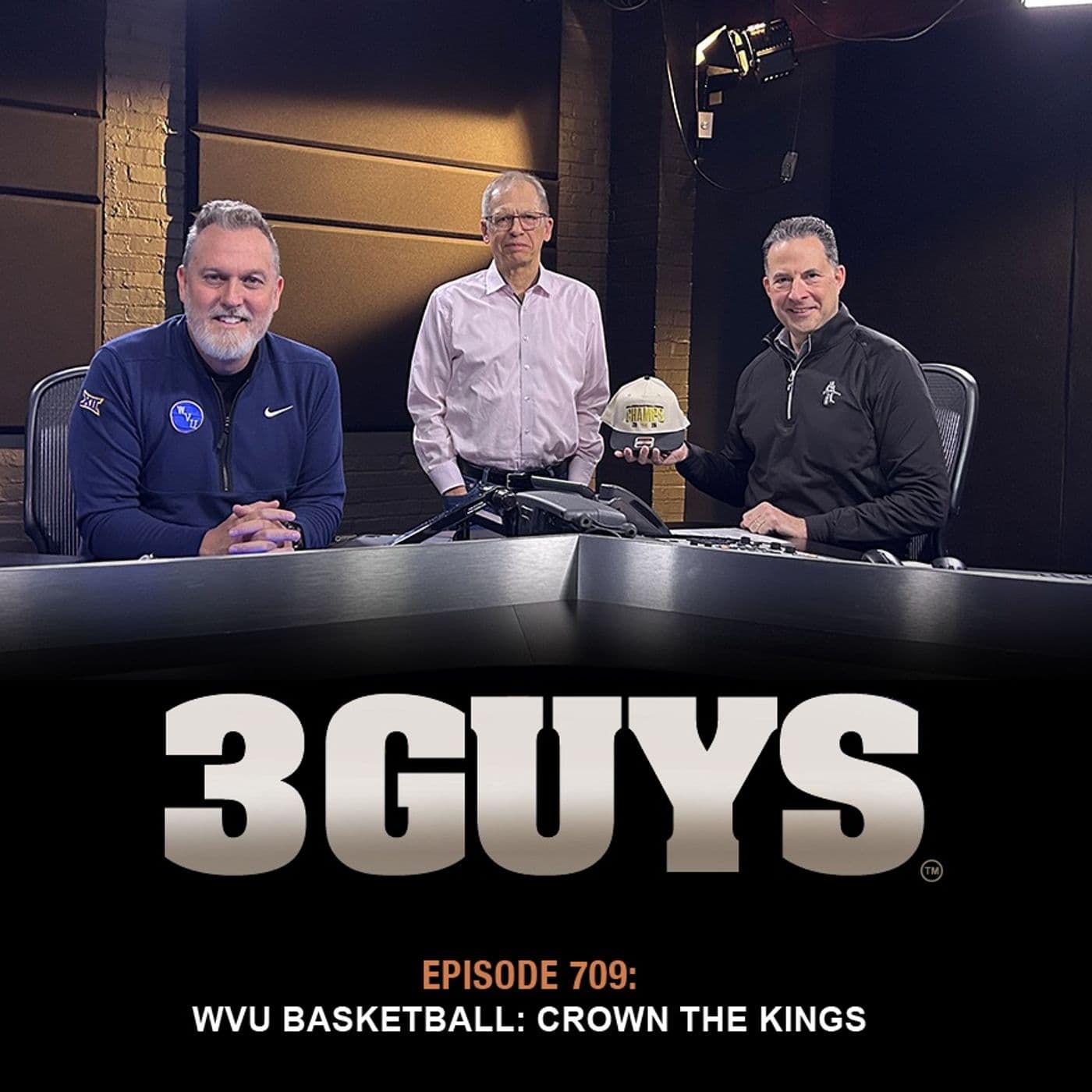 3 Guys Before The Game - WVU Basketball Crown The Kings (Episode 709) — 3 Guys Before The Game cover