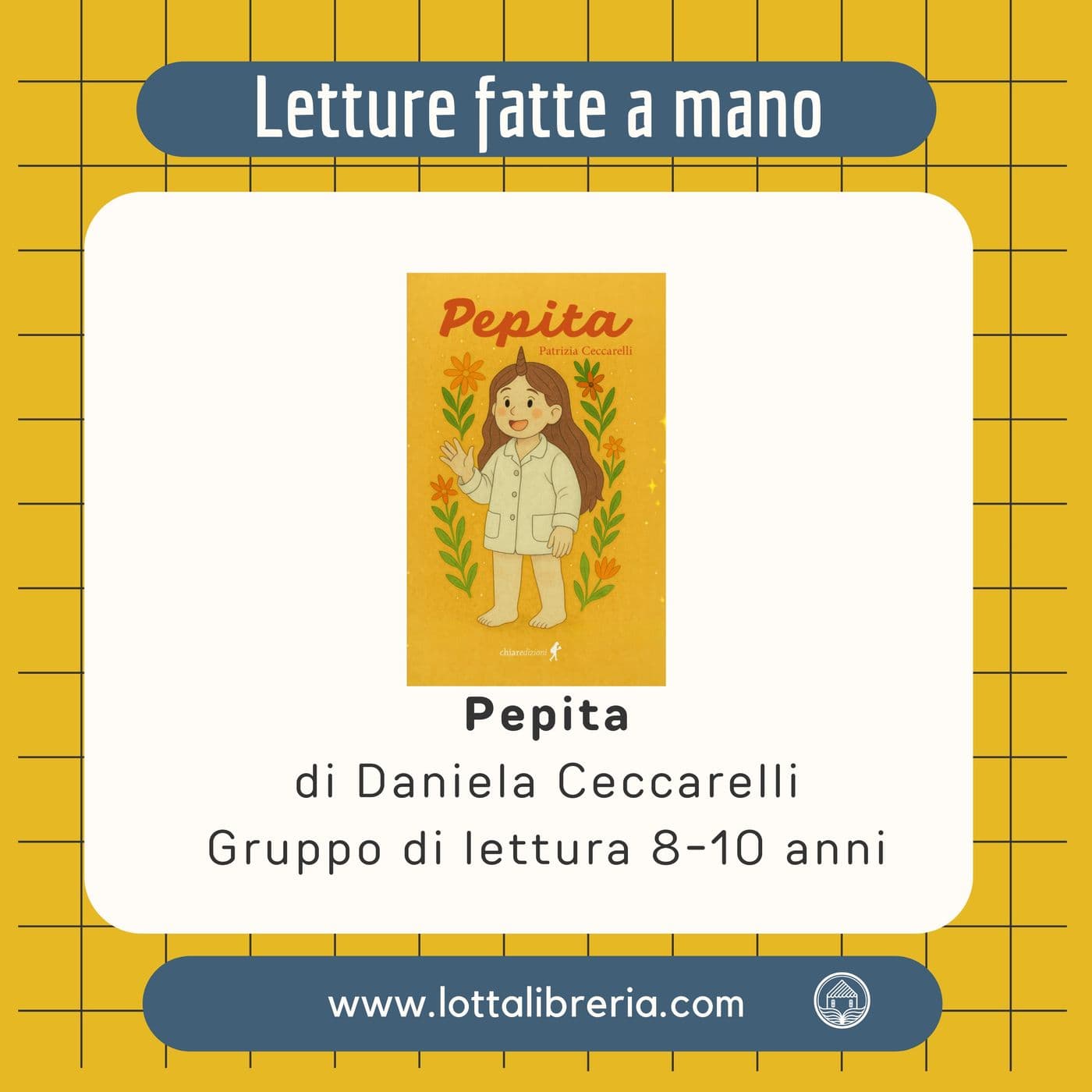 Pepita - Letture fatte a mano - Lotta libreria cover