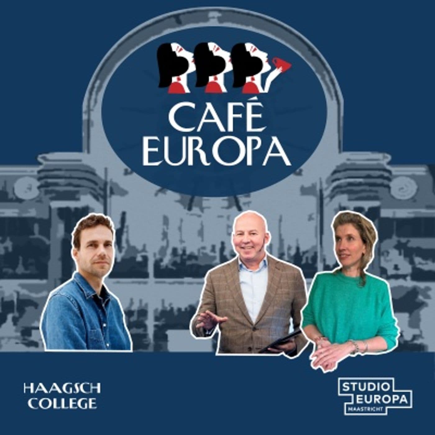Café Europa #S8E01: De Strijd om Groenland - Café Europa cover