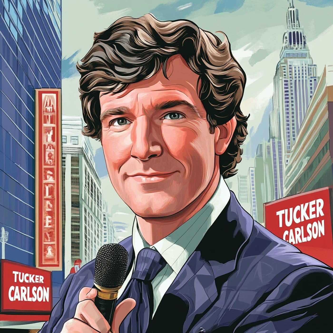 "Explosive Handshake: Putin and Trump's Interaction Sparks Speculation amid U.S.-Russia Tensions" — Tucker Carlson - Audio Biography cover