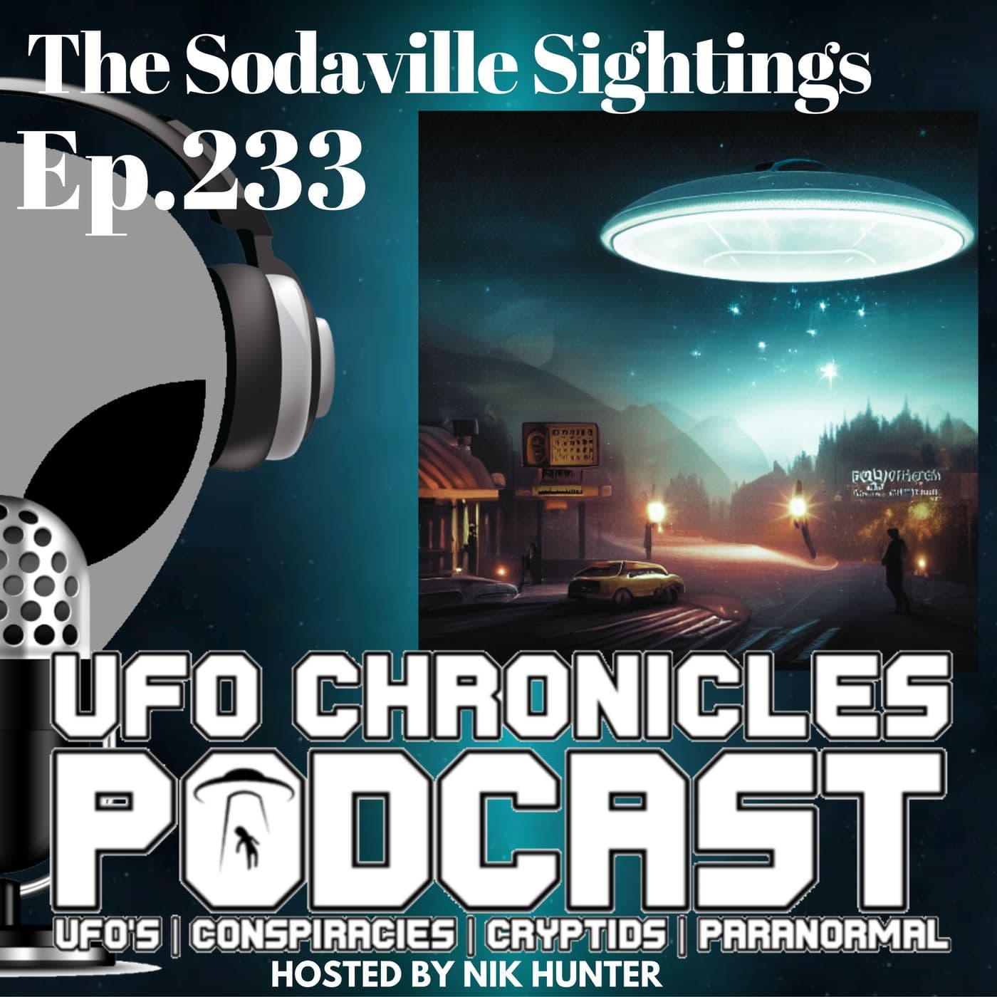 Ep.233 The Sodaville Sightings (Throwback) - UFO Chronicles Podcast cover