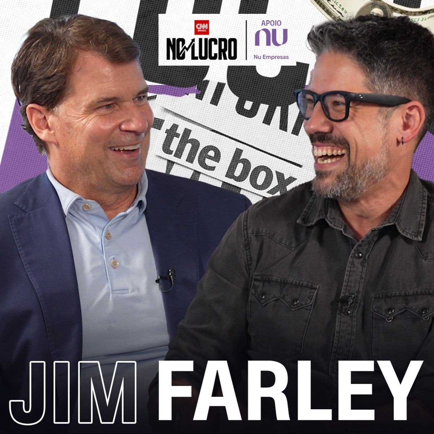 Jim Farley — CEO Global da Ford | No Lucro CNN #118 - No Lucro CNN cover