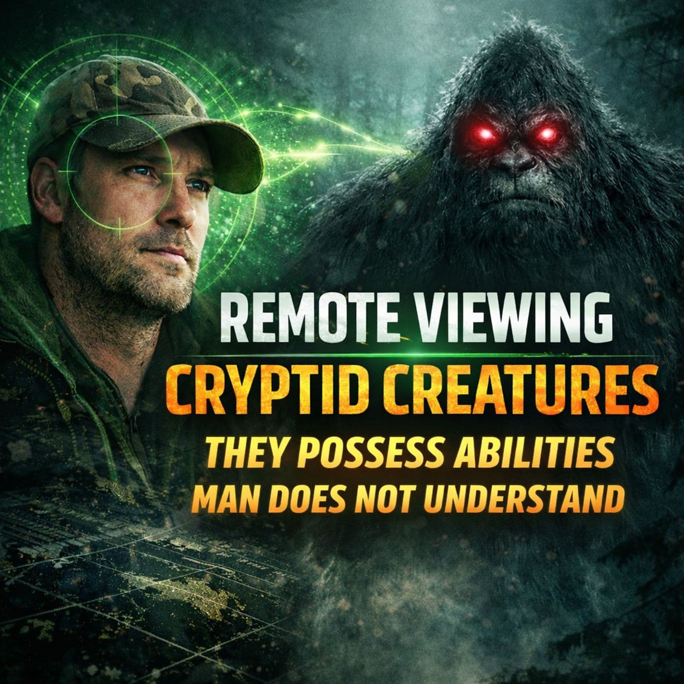 DO CRYPTID CREATURES HAVE THE ABILITY TO REMOVE VIEW PEOPLE IN THE WOODS? | THE LOST KNOWLEDGE - SASQUATCH THEORY cover