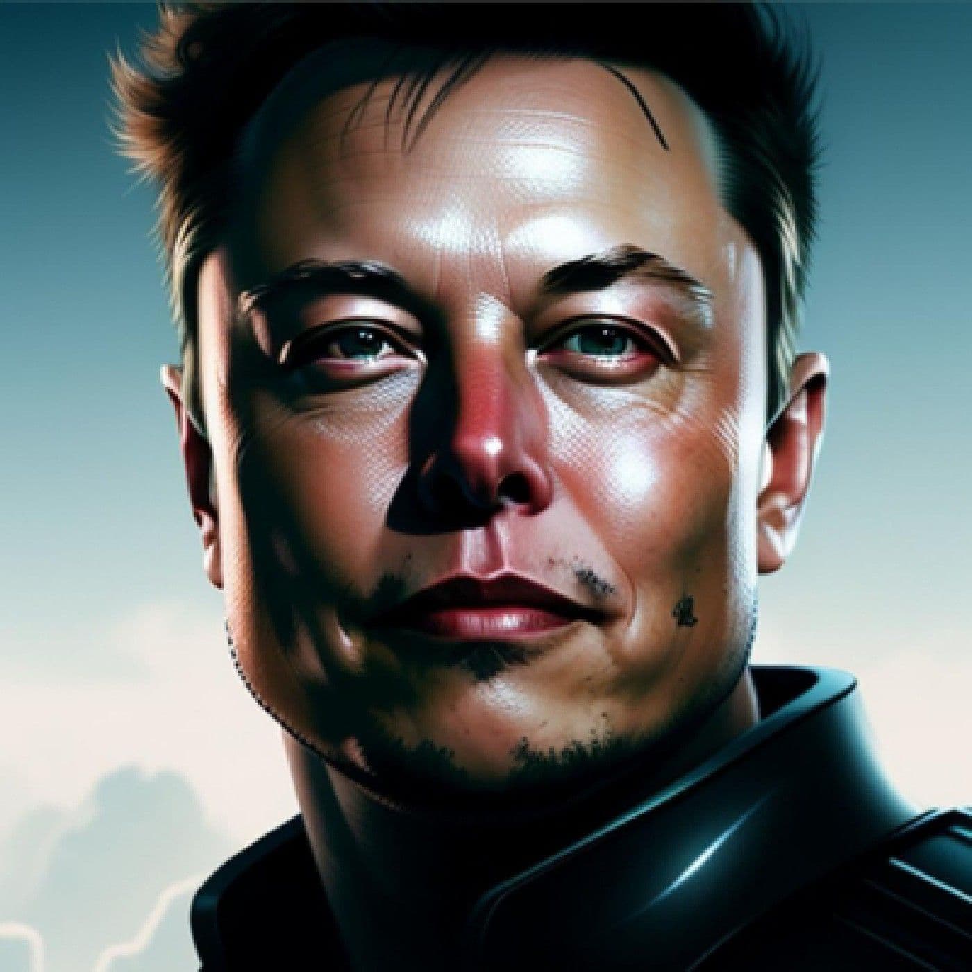 Elon Musk Thinking cover