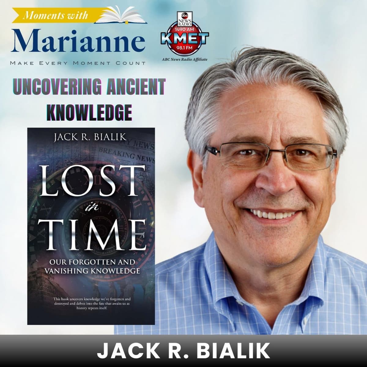 Lost in Time with Jack Bialik - Moments with Marianne cover