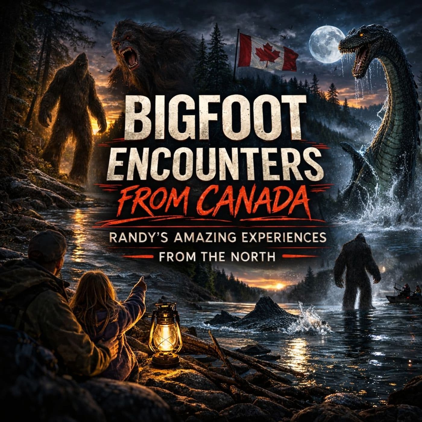 SASQUATCH SIGHTING ON THE HOPE RIVER IN CANADA | MASSIVE WATER CREATURE EMERGED FROM THE RIVER - SASQUATCH THEORY cover