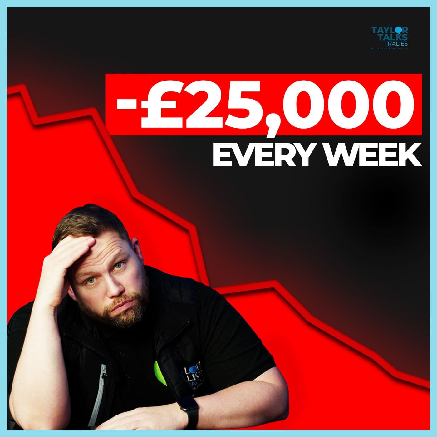 My BUSINESS was -£25000 every week until I made these changes - Taylor Talks Trades cover