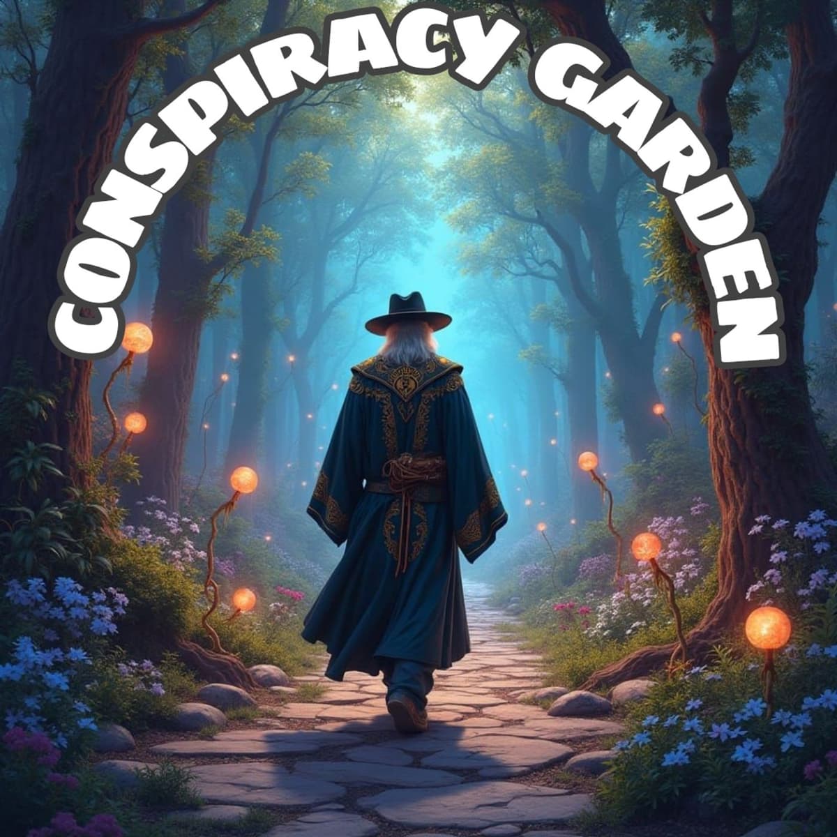 Conspiracy Garden: Secrets of Freemasonry, Nicholas Cage Moonchild, Decoding America, & National Treasure - Cult of Conspiracy cover