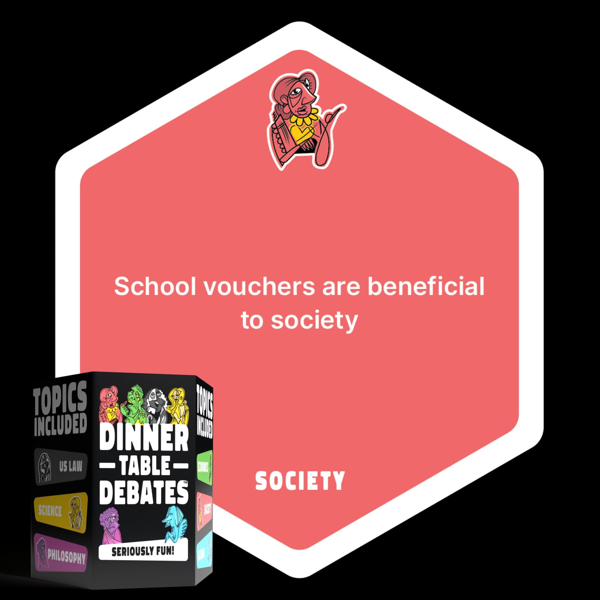 SOCIETY: School vouchers are beneficial to society - Dinner Table Debates Daily Deep Dive cover