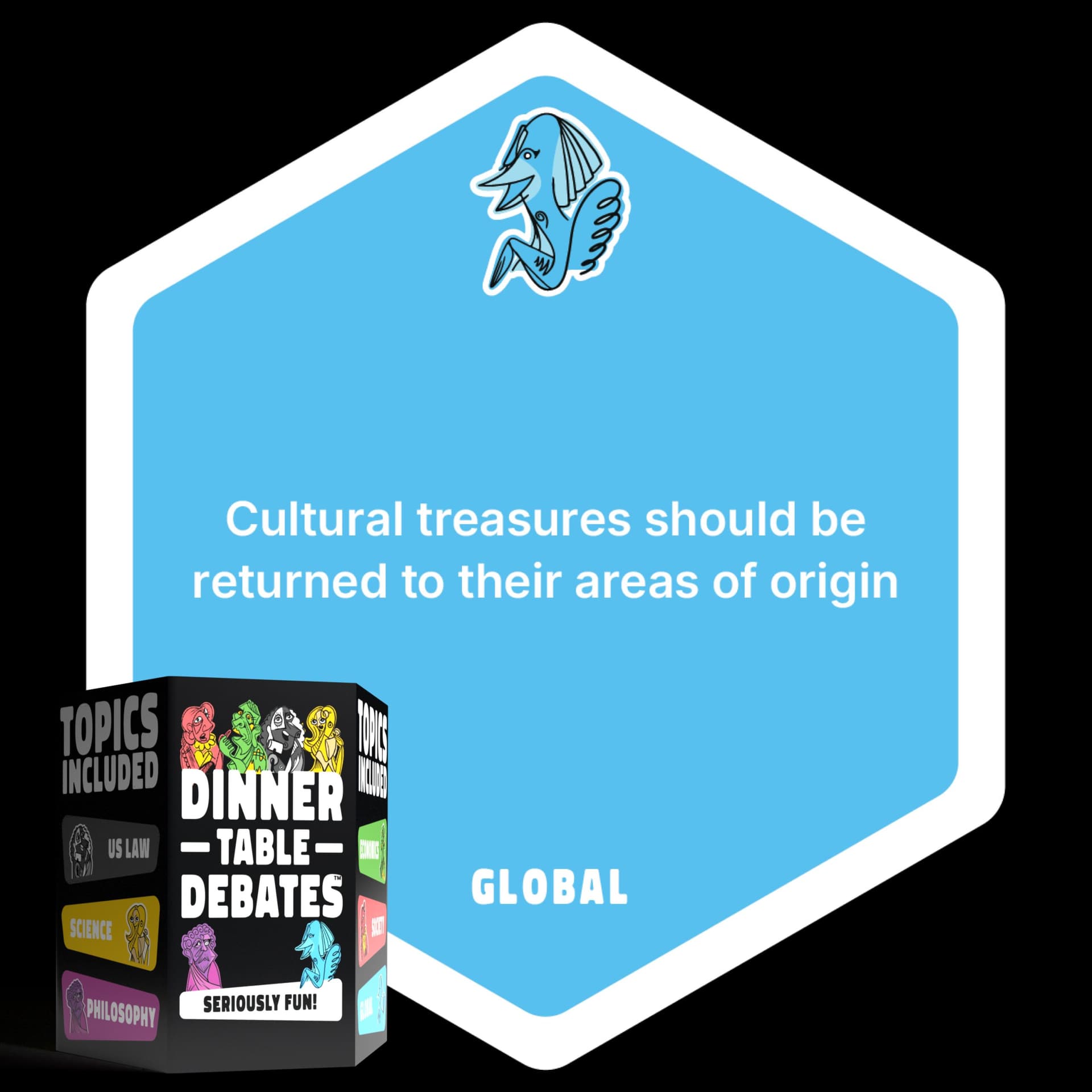 GLOBAL: Cultural treasures should be returned to their areas of origin - Dinner Table Debates Daily Deep Dive cover