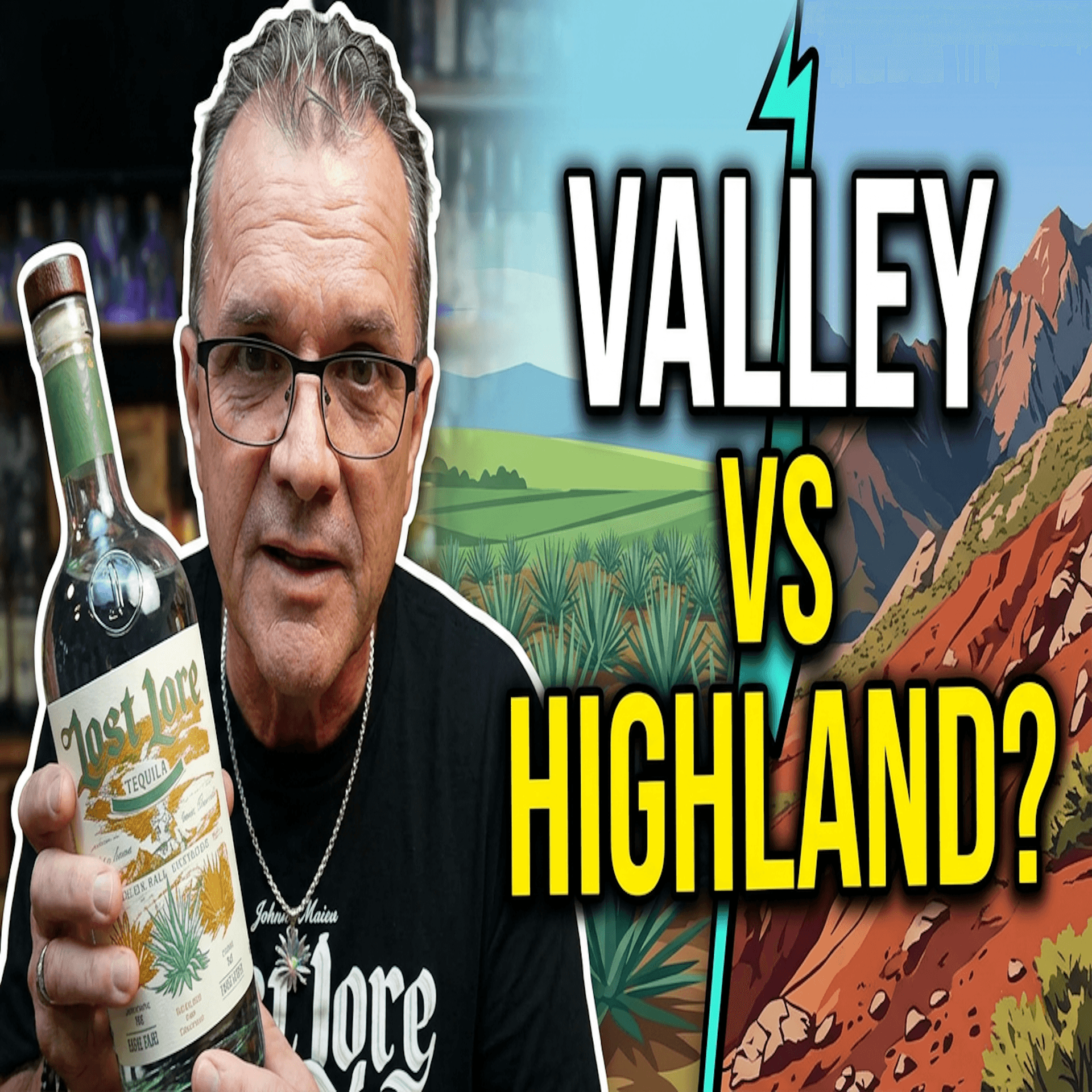 Lost Lore Valley Blanco Review | 96 Proof Valley Tequila vs Highland Flavor - Tasting Tequila with Brad cover