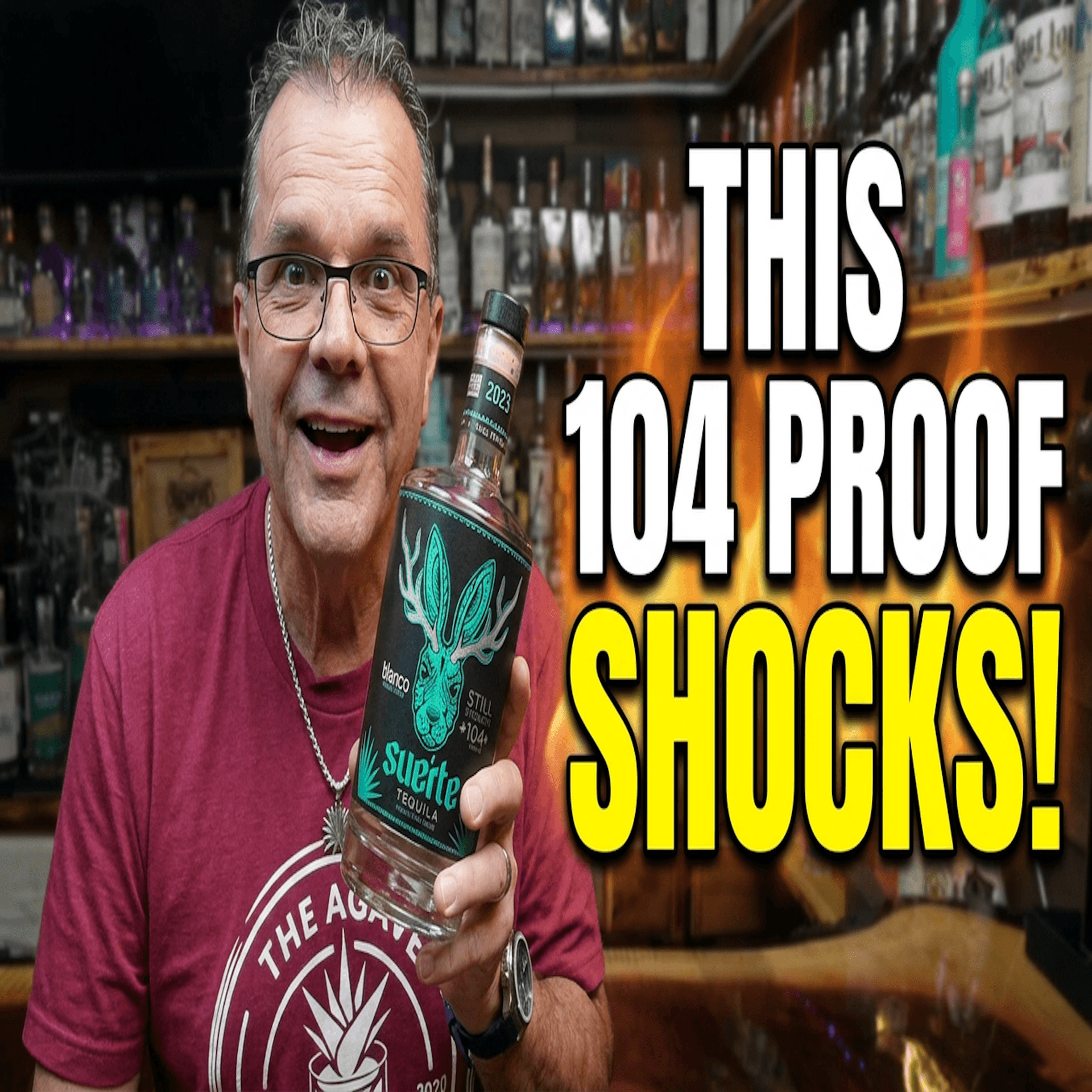 104 Proof Tequila?! This Underrated Blanco Will Shock You (Suerte Still Strength Review) - Tasting Tequila with Brad cover