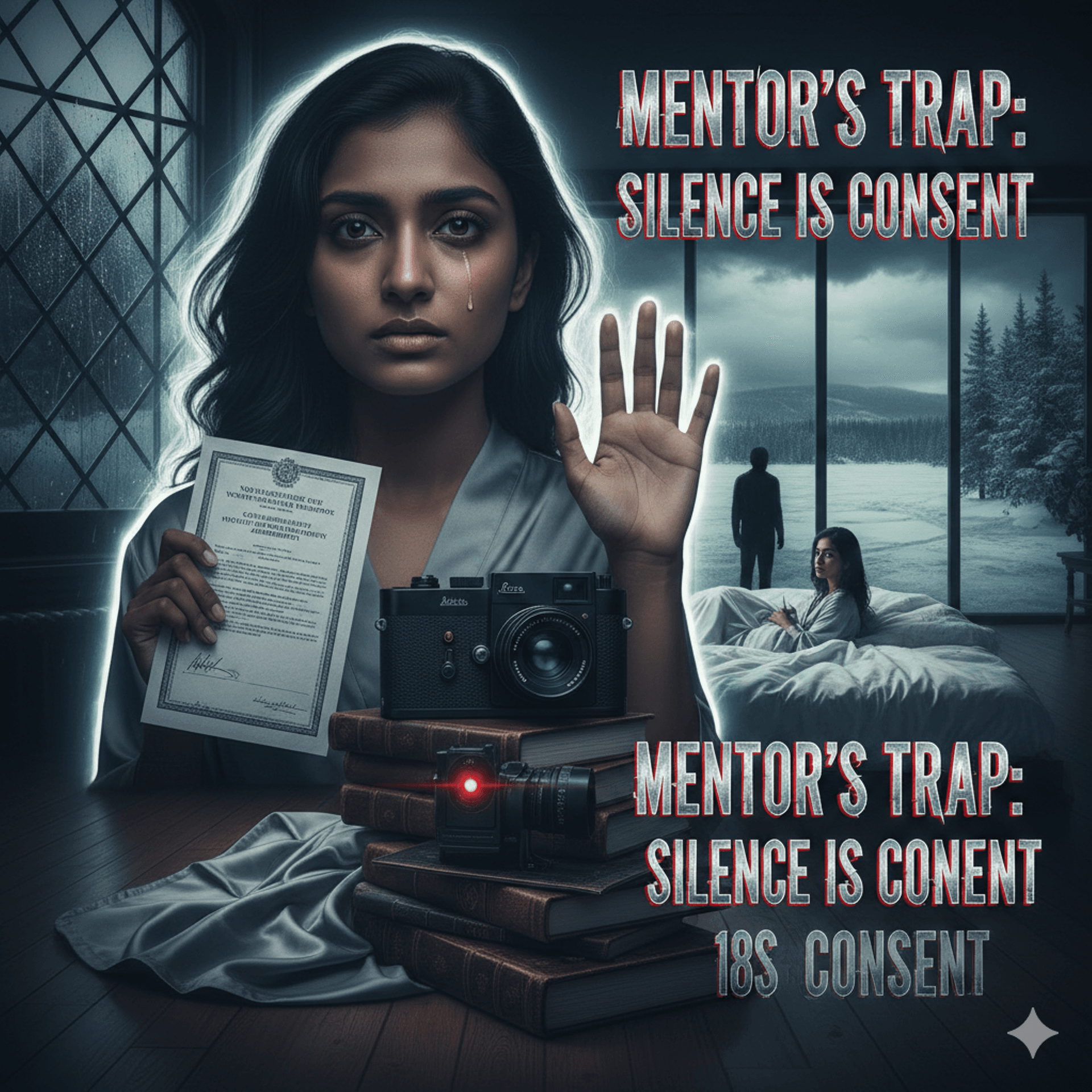 MENTOR’S TRAP - SILENCE IS CONSENT - The Skillful Art Of Manipulation | Mastering Psychology & Influence cover