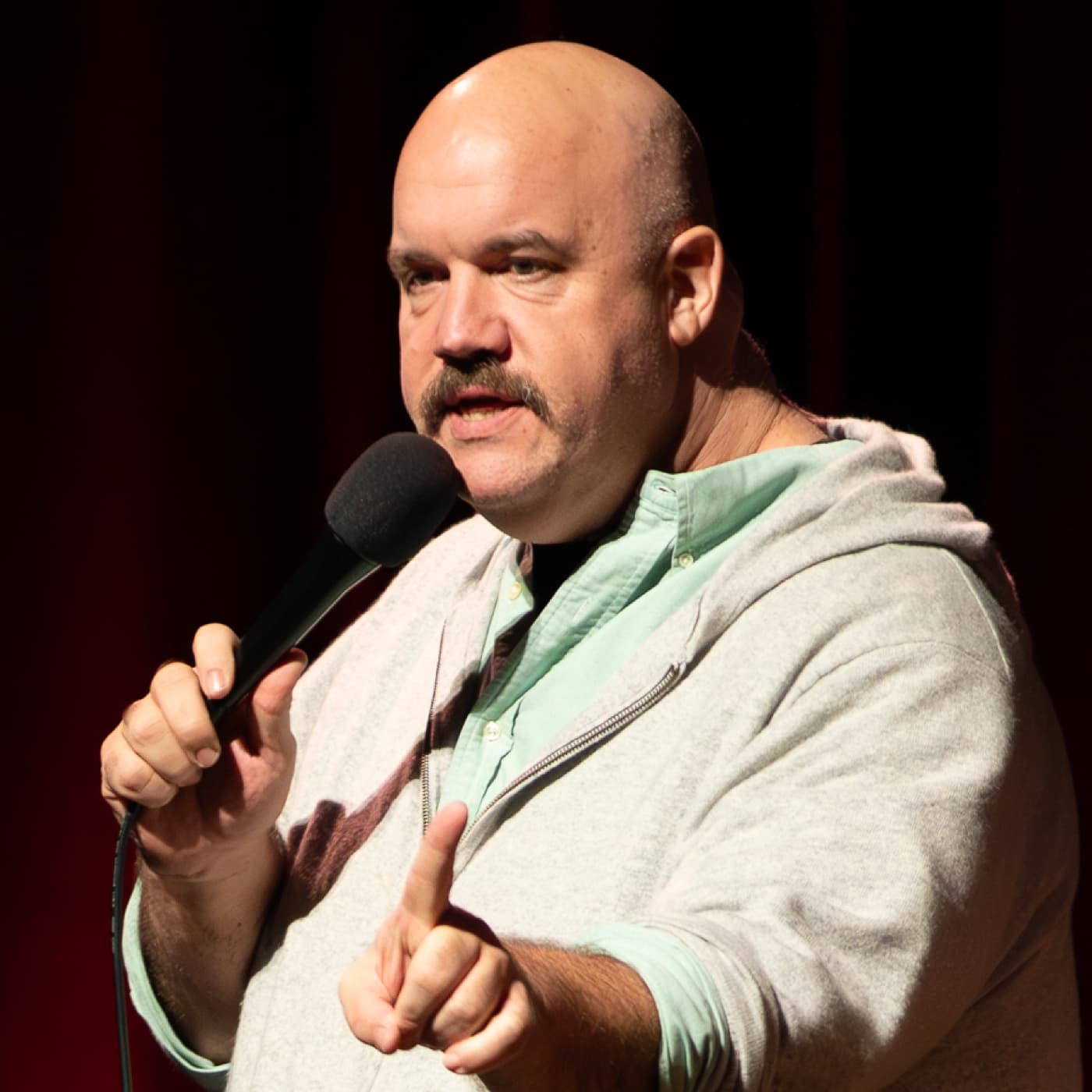 Guy Branum, Julian Brave NoiseCat, and Georgia Maq - Live Wire with Luke Burbank cover