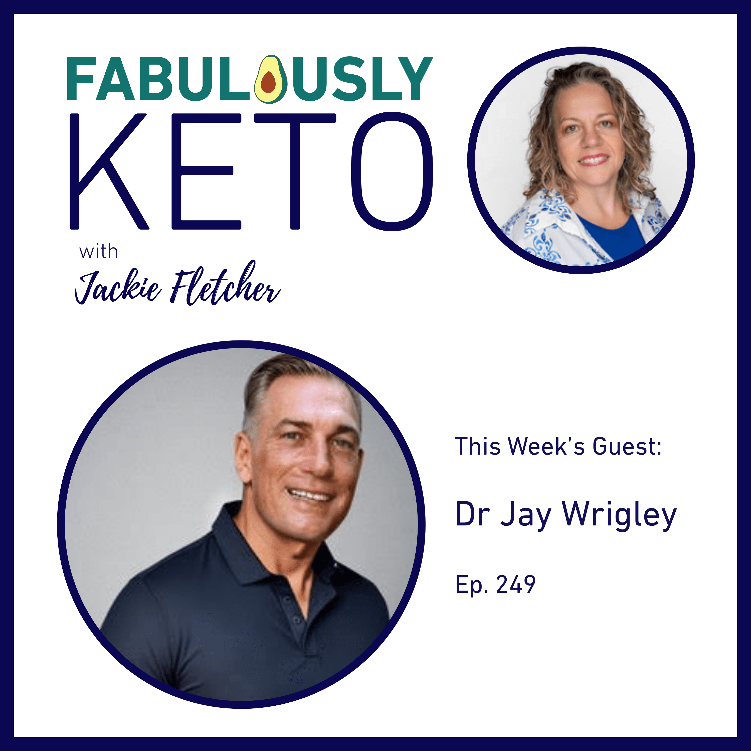 249: Dr Jay Wrigley – The Hormone Diet Doctor - Fabulously Keto cover