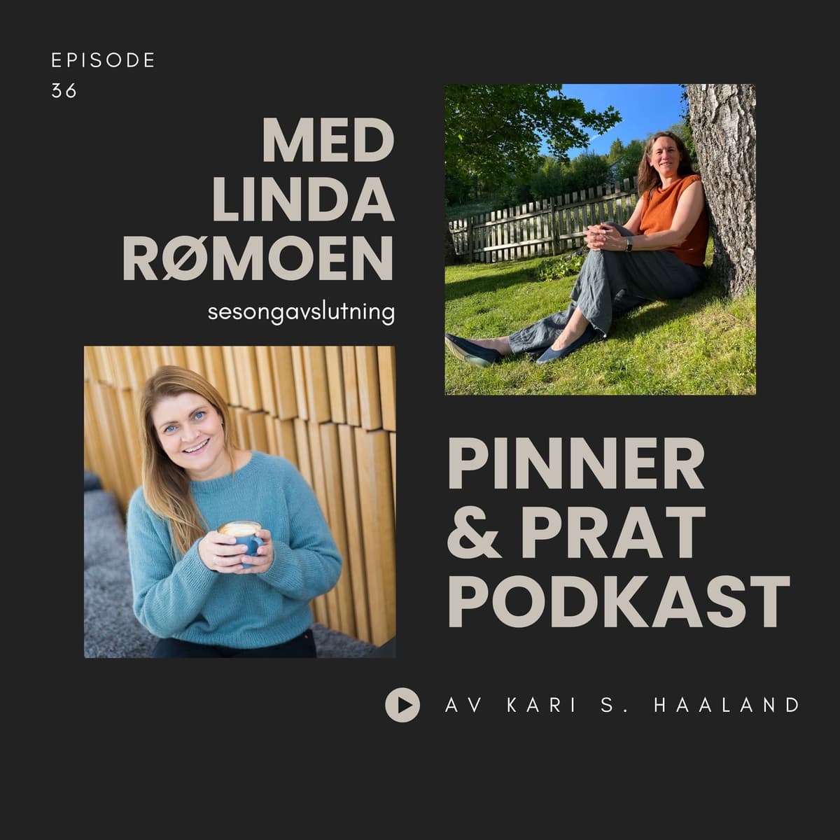 # 36 Pinner & Prat med Linda Rømoen - Pinner & Prat cover