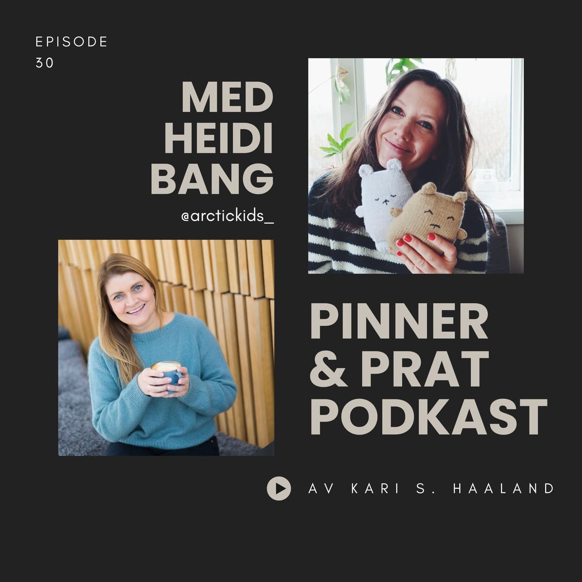 # 30 Pinner & Prat med Heidi Bang - Pinner & Prat cover