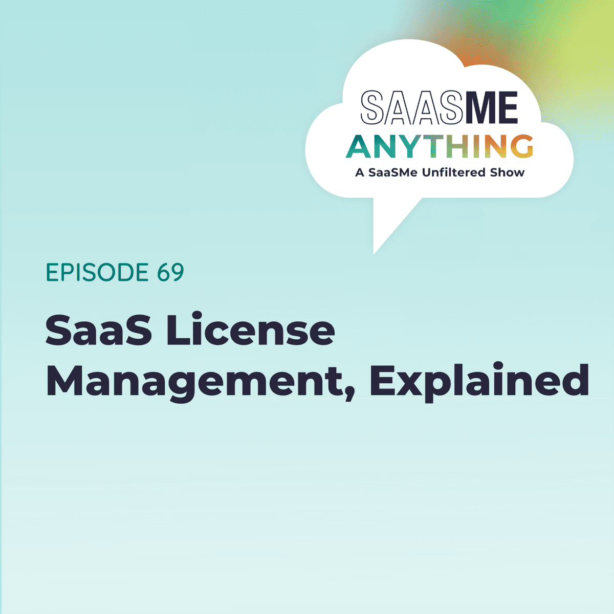 SaaS License Management, Explained - SaaSMe Unfiltered: The SaaS Management Podcast cover