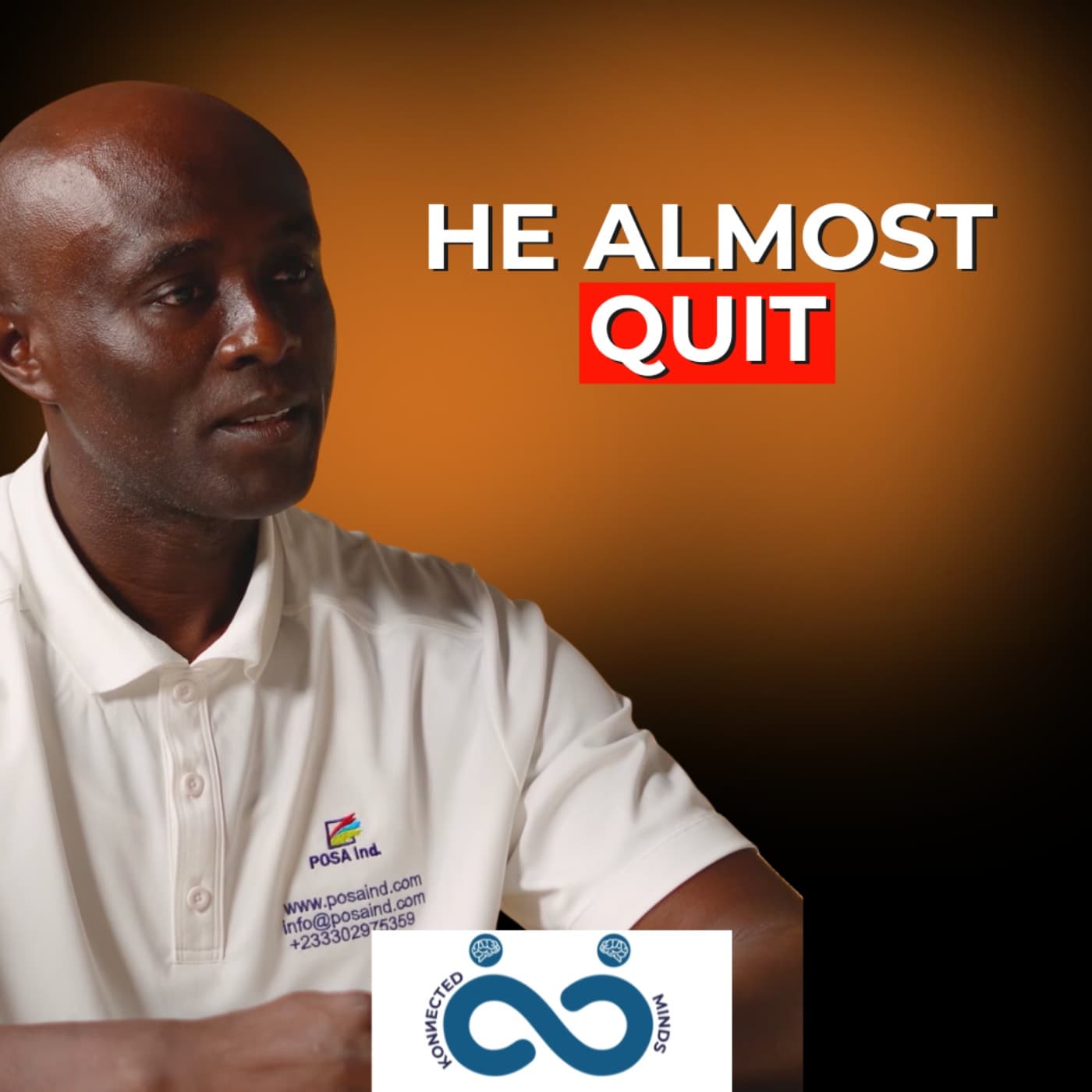 He Left Canada to Build a Factory in Ghana… Then It Caught Fire (Twice) - Konnected Minds Podcast with Derrick Abaitey cover