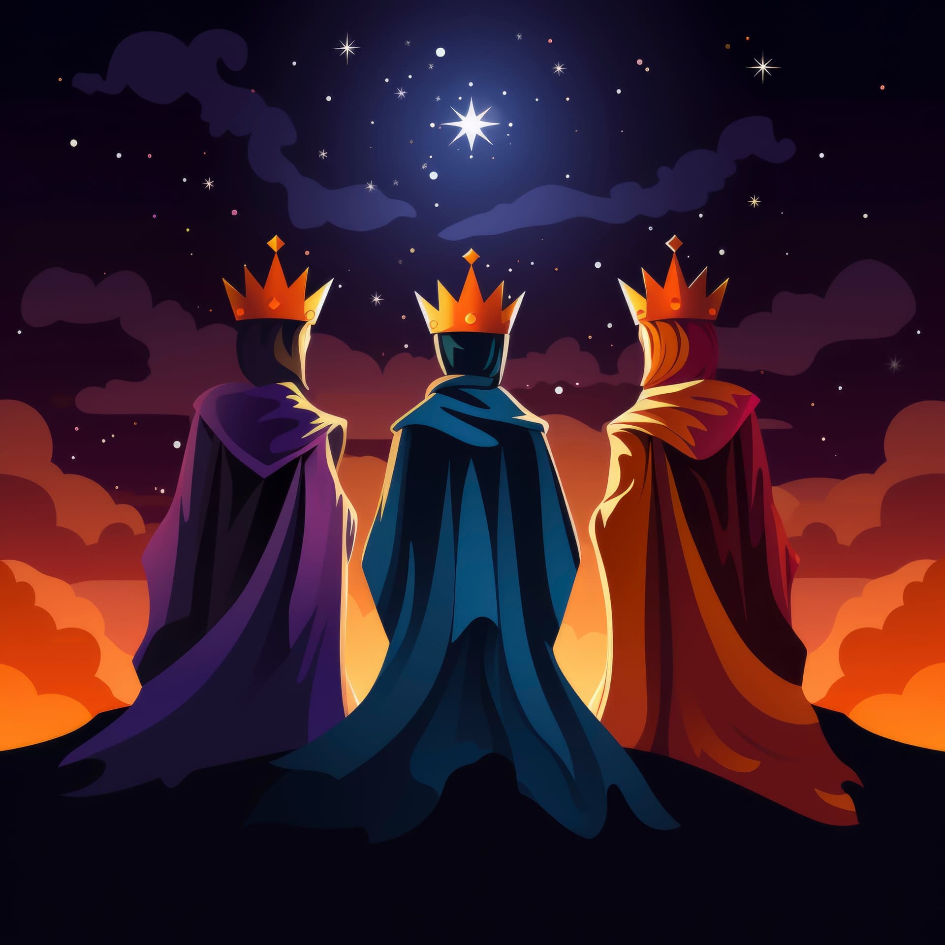 La historia detrás de los Reyes Magos - Más de uno cover
