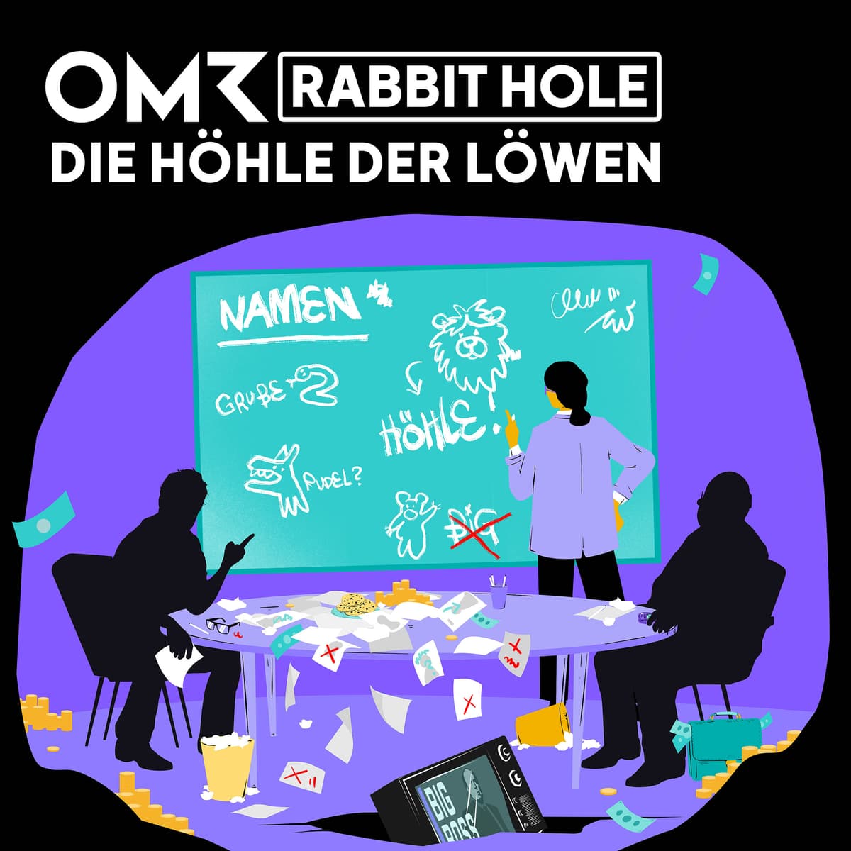 Die Höhle der Löwen: Verschlossene Türen (#1) - OMR Rabbit Hole: Die Höhle der Löwen cover
