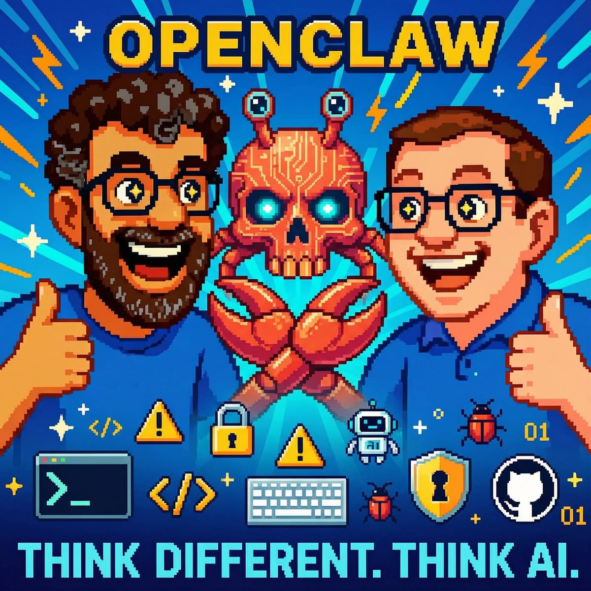 OpenClaw - Think Different. Think AI. cover