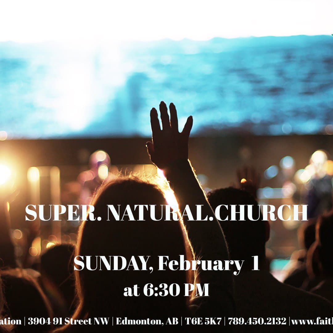 Super.Natural.Church - Edmonton Faith Nation cover