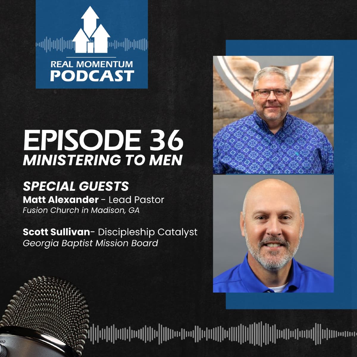 Men's Ministry in 2026 with Matt Alexander & Scott Sullivan - REAL MOMENTUM cover