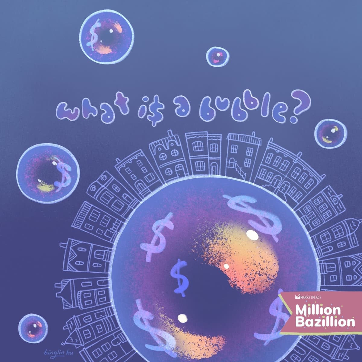 What is a financial bubble? - Million Bazillion cover