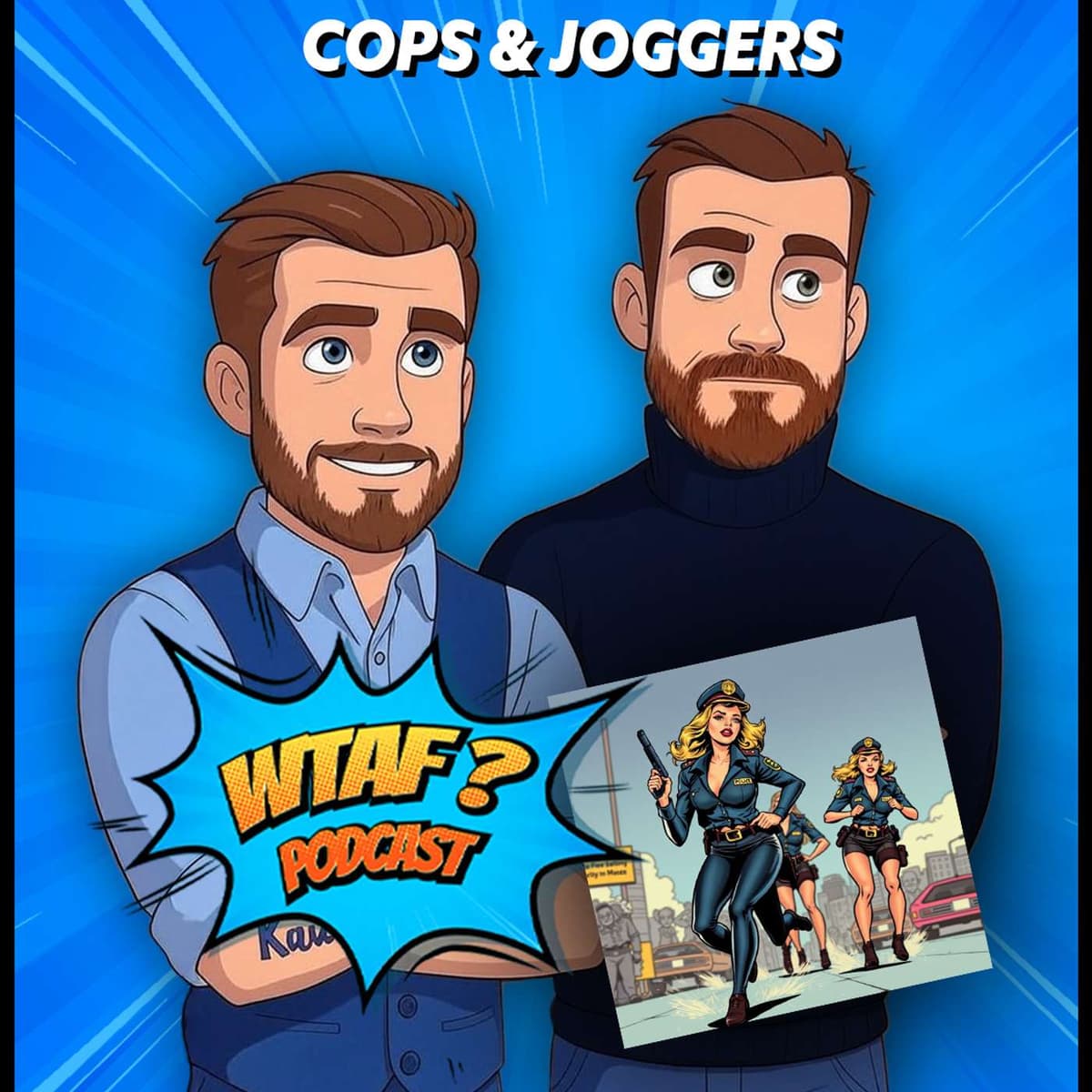 COPS AND JOGGERS - WTAF PODCAST cover
