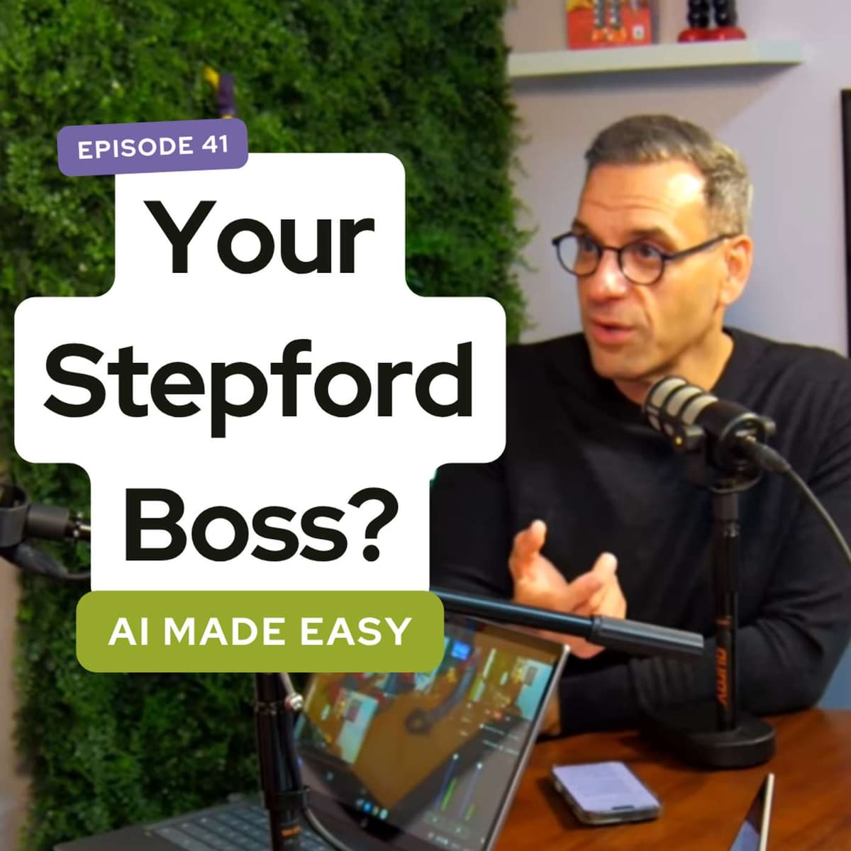 Your New Stepford Boss? - AI Made Easy for Business cover