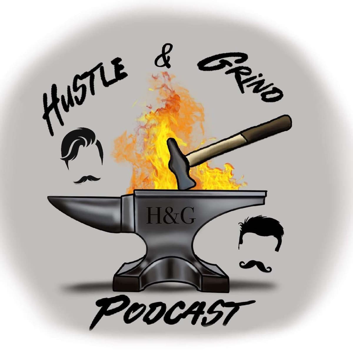 just another 2 man - Hustle and Grind cover