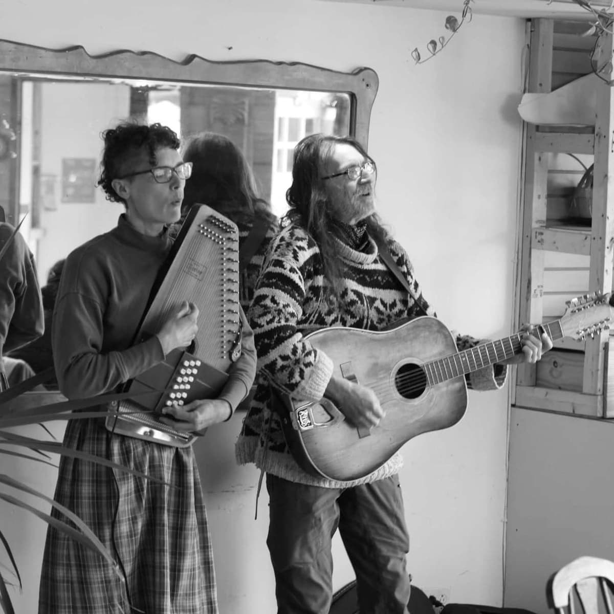 Libby & Cal - The Hagstrom-Schmidt Affair - 'Cross the Tracks cover