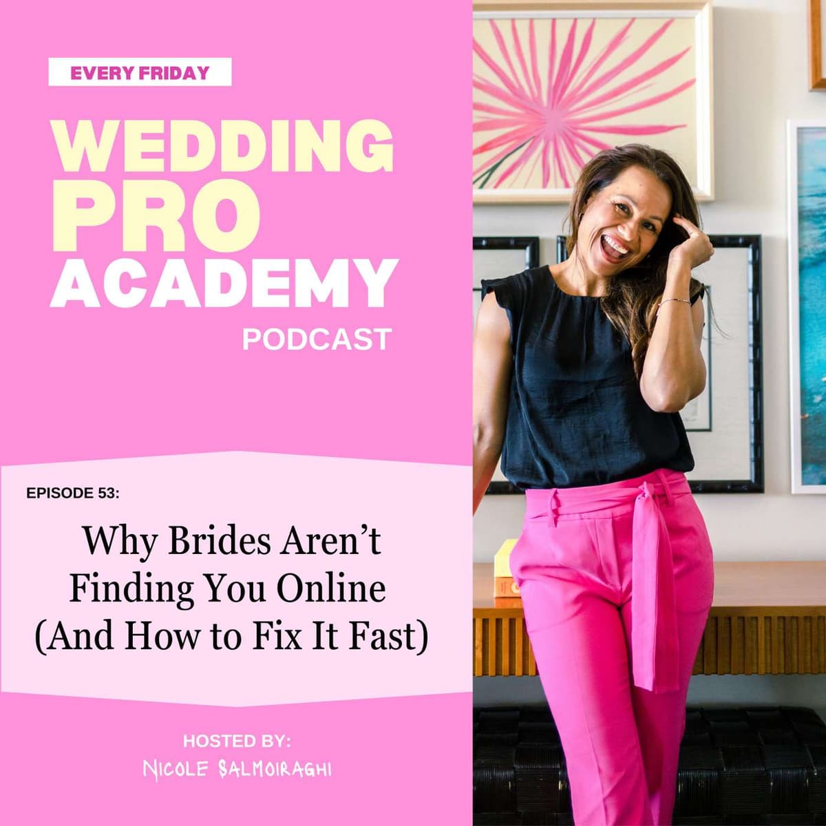 Why Brides Aren’t Finding You Online (And How to Fix It Fast) - Wedding Pro Academy cover