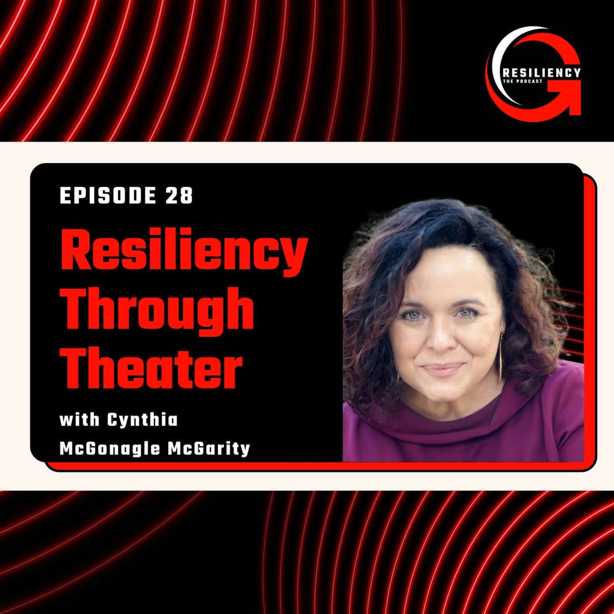 Resiliency Through Theater with Cynthia McGonagle McGarity - Resiliency The Podcast cover