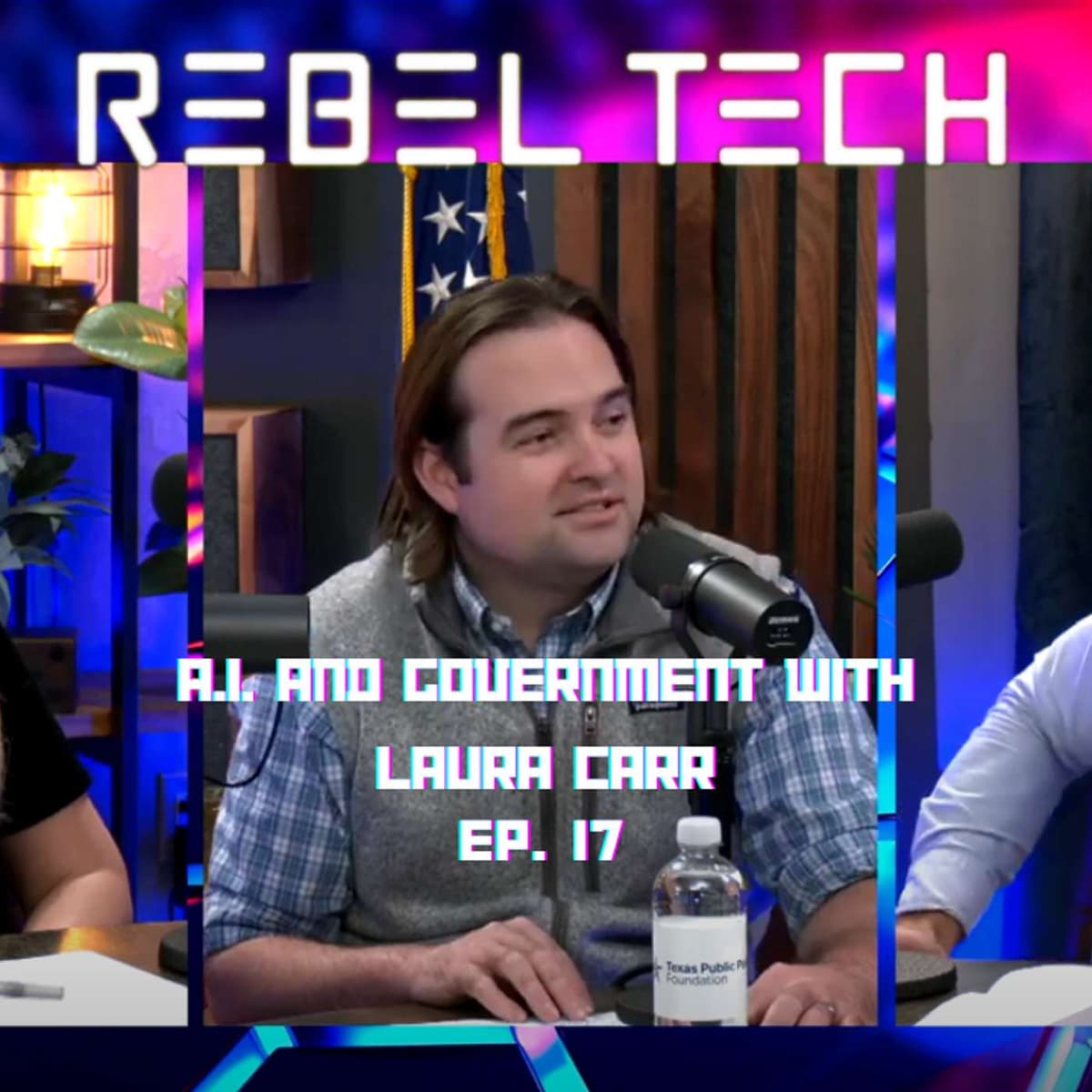 Rebel Tech Podcast | Episode 17: A.I. and Government with Laura Carr - Rebel Tech cover