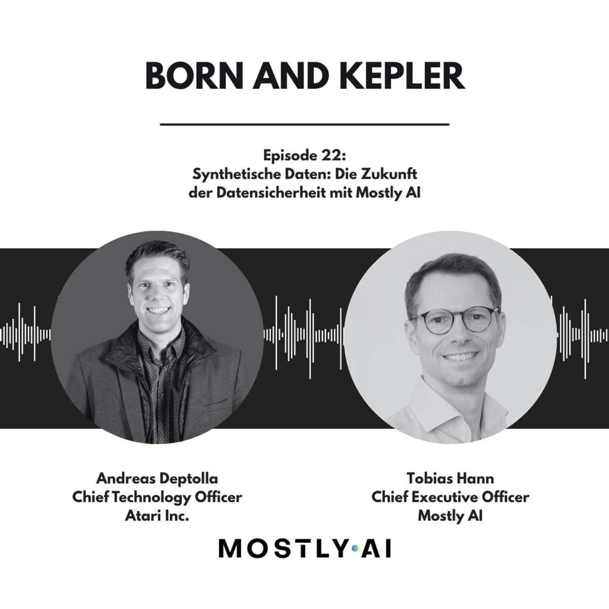 #22 Synthetische Daten: Die Zukunft der Datensicherheit mit Mostly Al - Born & Kepler cover