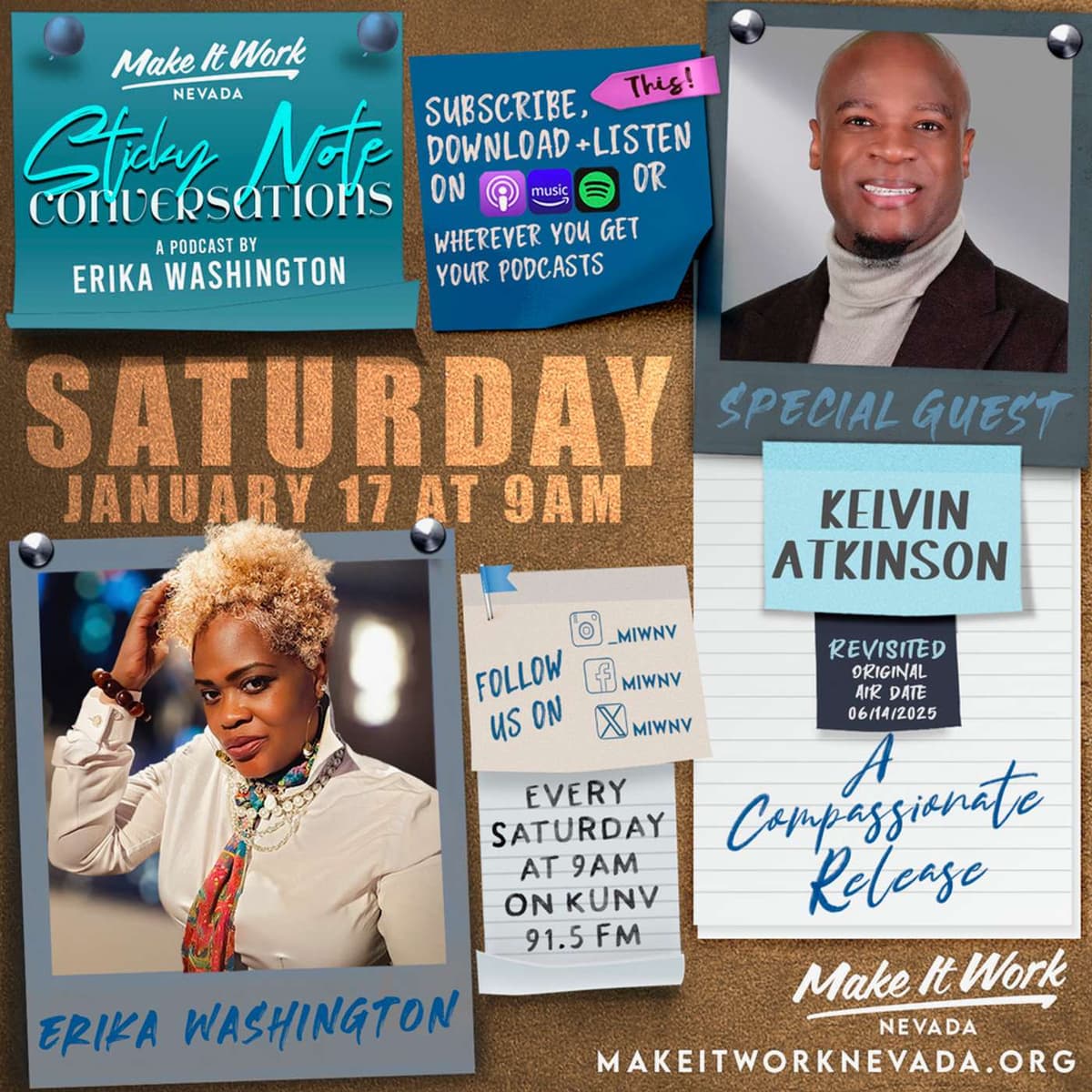 Revisiting Kelvin Atkinson - "A Compassionate Release" - Sticky Note Conversations cover