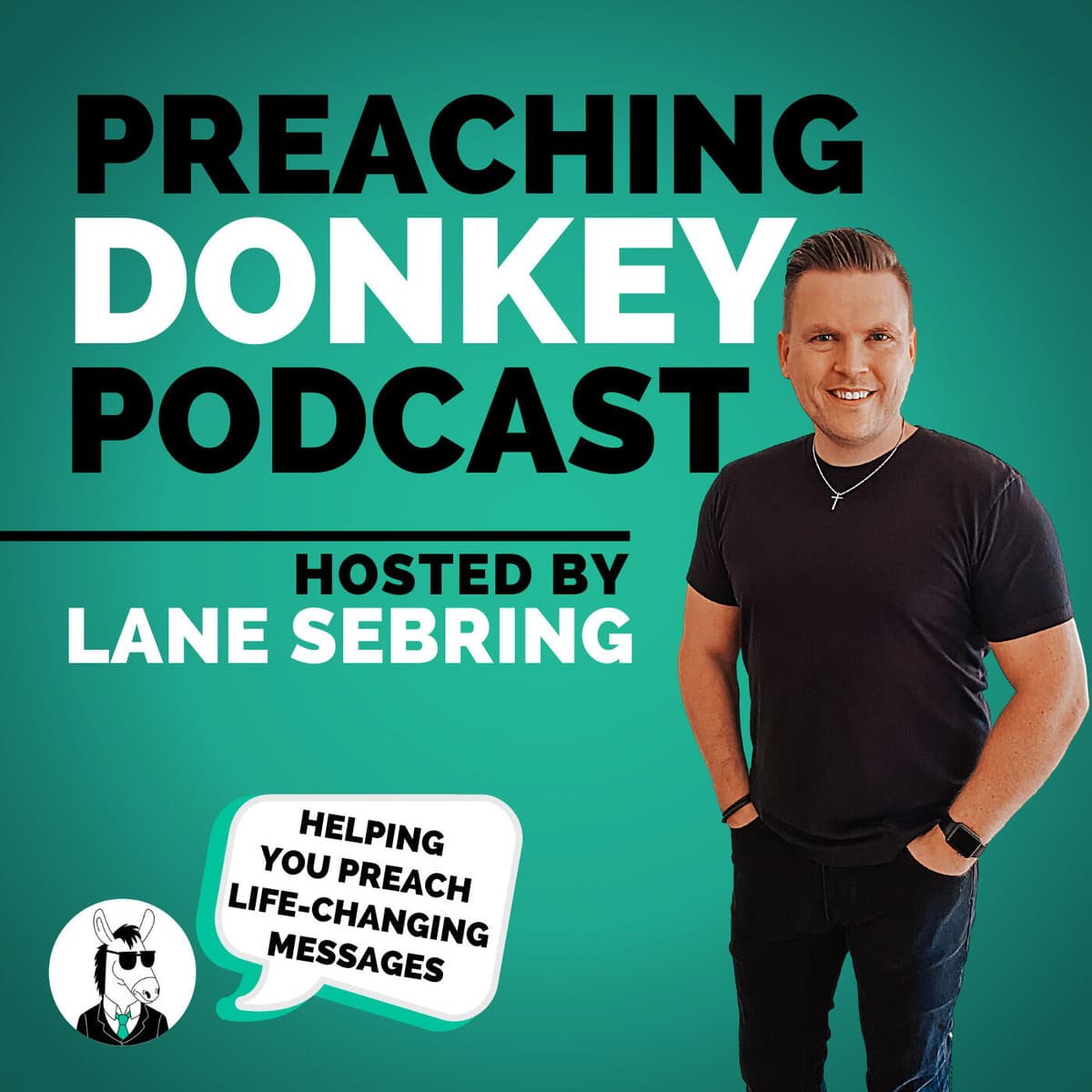 104. The BEST Way to Build Tension (In your sermon) - The Preaching Donkey Podcast cover