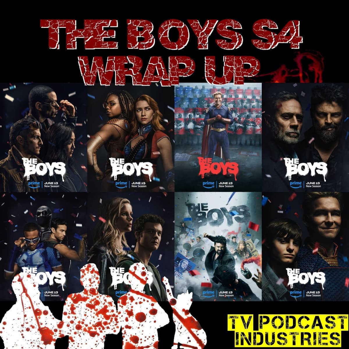 The Boys Season 4 Wrap Up Podcast - The Boys: A Podcast from TV Podcast Industries cover