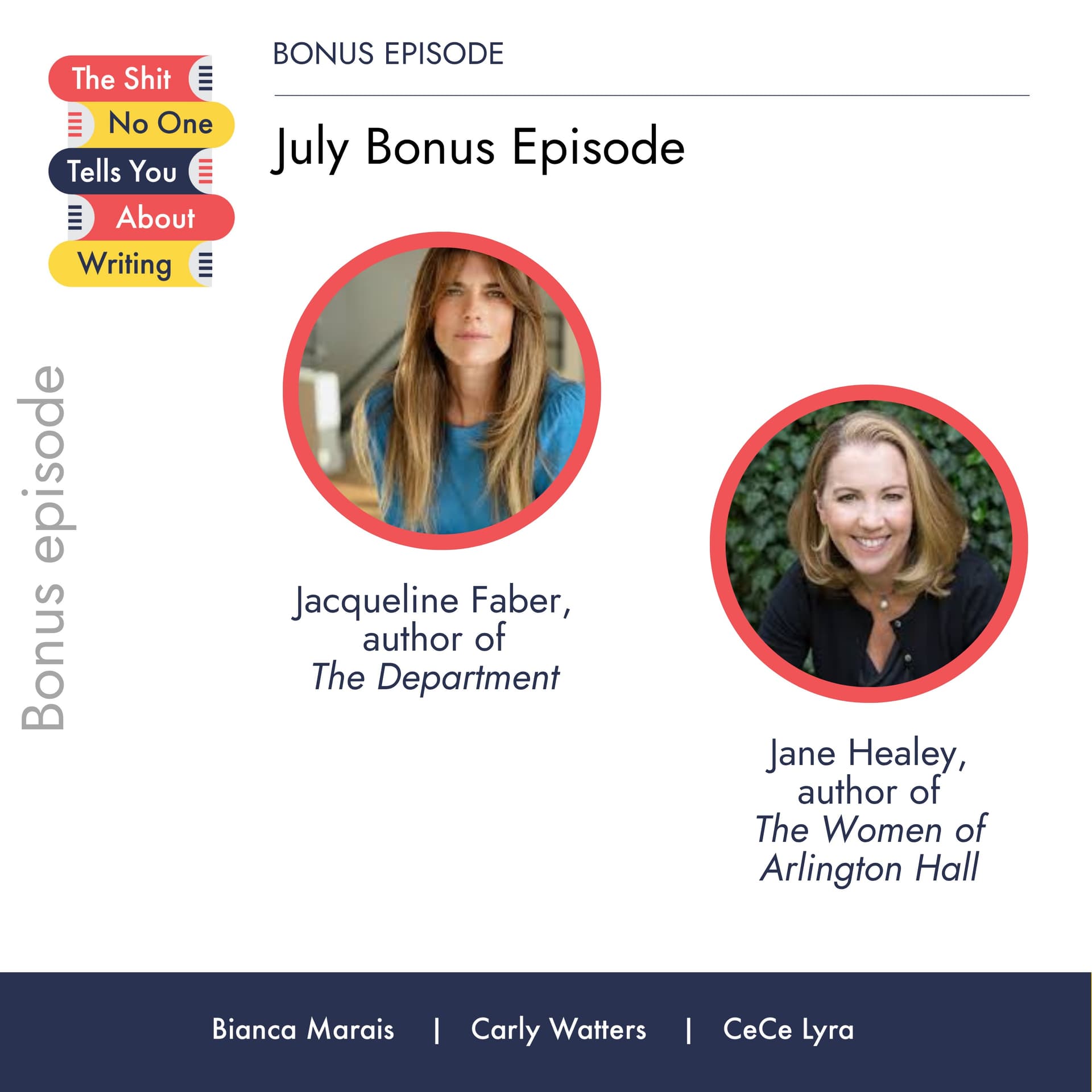 July Bonus Episode - The Shit No One Tells You About Writing cover