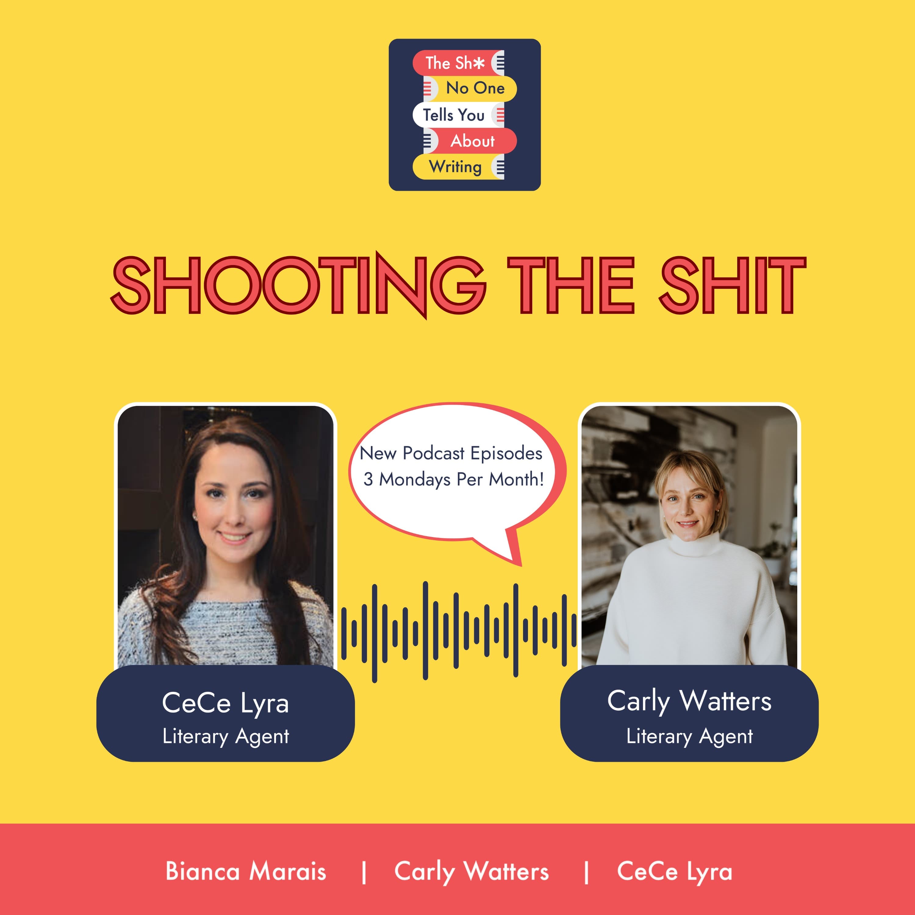 Shooting The Shit - The Shit No One Tells You About Writing cover