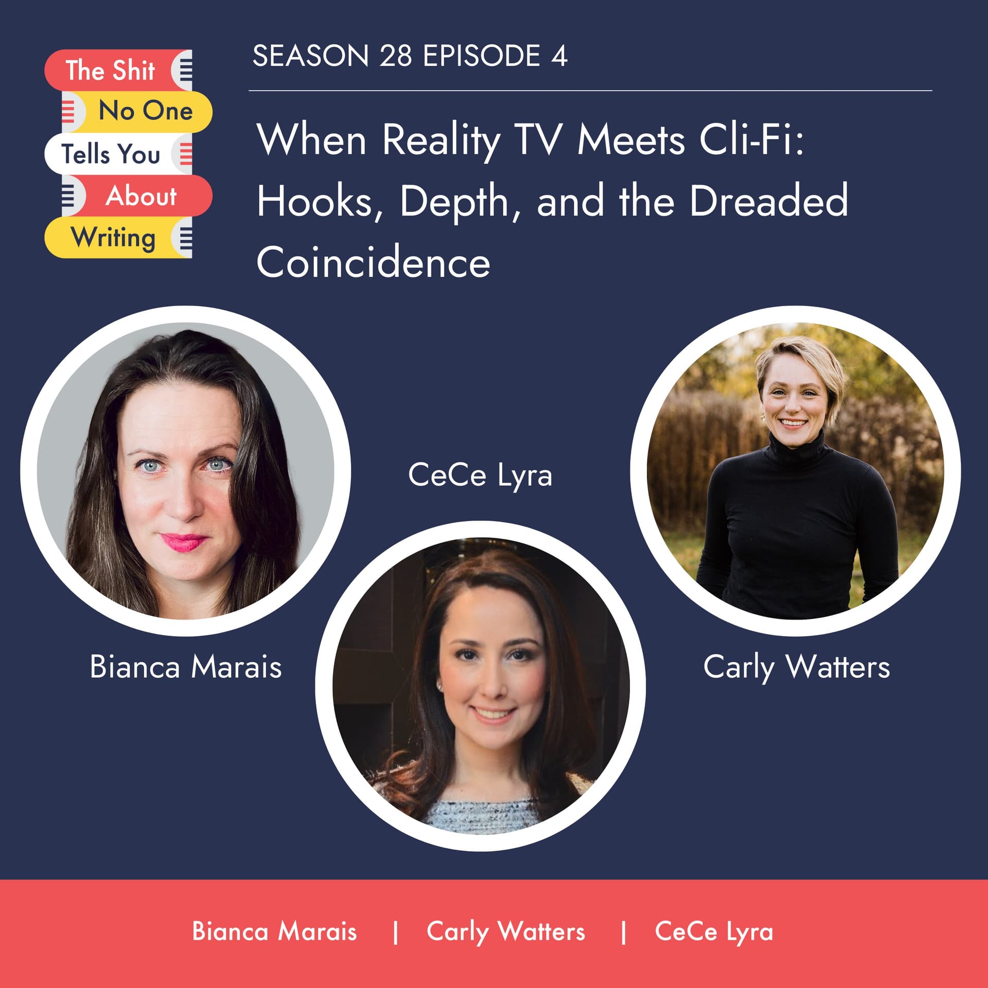 When Reality TV Meets Cli-Fi: Hooks, Depth, and the Dreaded Coincidence - The Shit No One Tells You About Writing cover