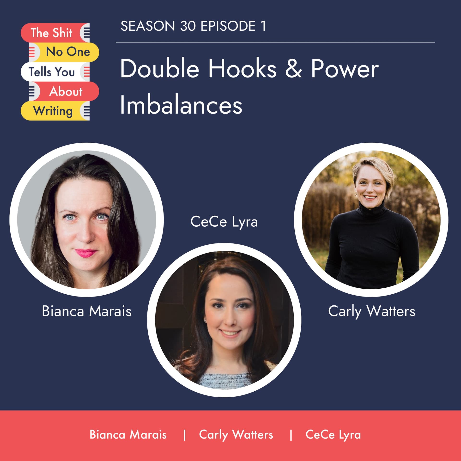 Double Hooks & Power Imbalances - The Shit No One Tells You About Writing cover