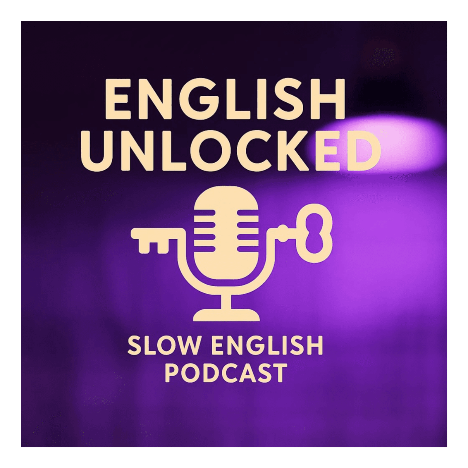 English Unlocked:Slow English Podcast cover