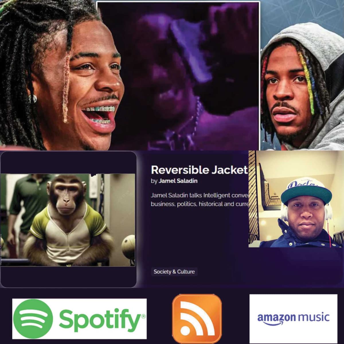 Memphis Grizzlies player Ja Morant May Lose $231 Million Dollars Because of Reckless Behavior - Reversible Jacket cover